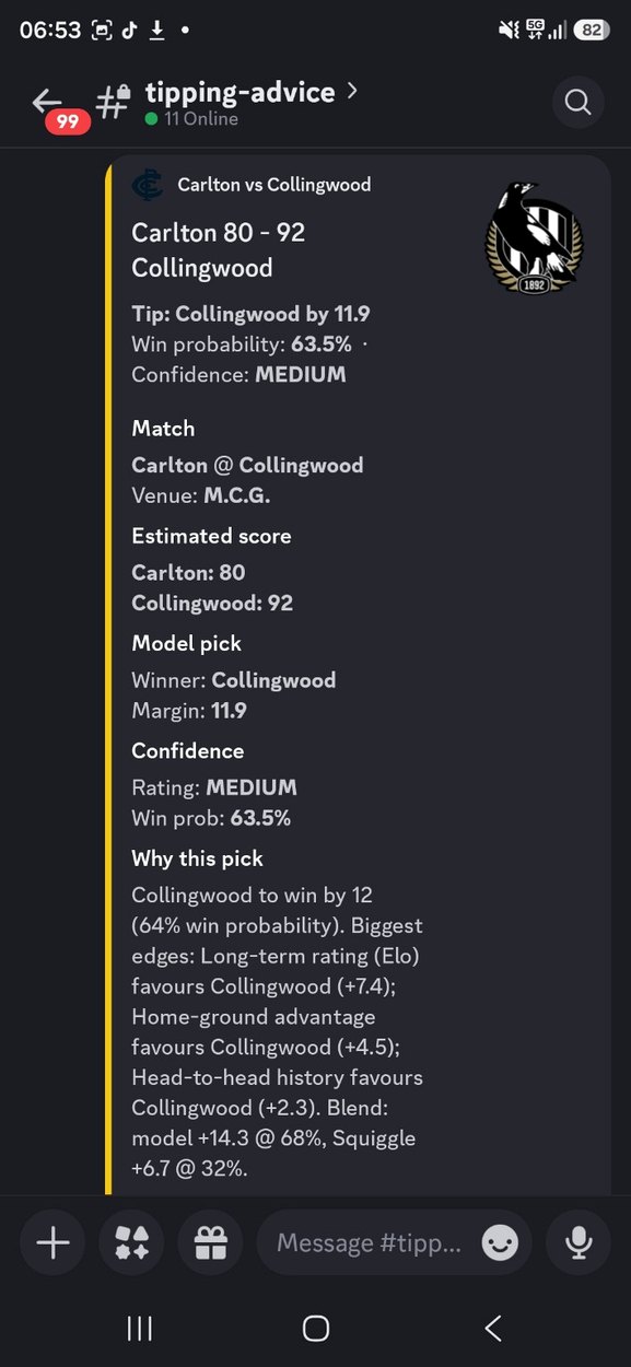 WakoPredicts AFL proof screenshot 9